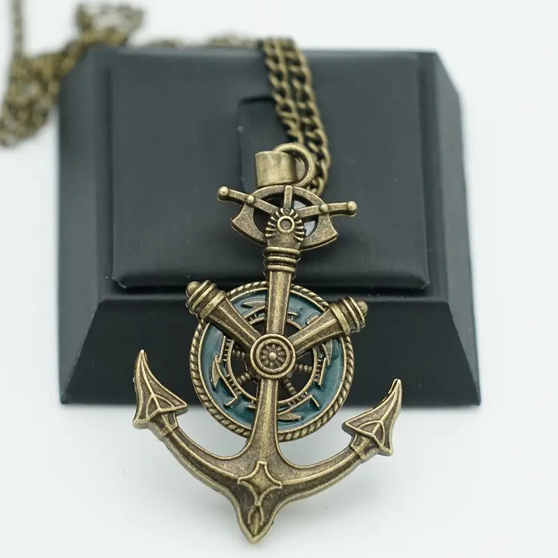 Vintage Naval Pirate Anchor Chain For Men